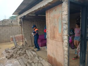 Fuertes lluvias provocan deslizamientos de tierra y desbordamientos en Mérida y Trujillo