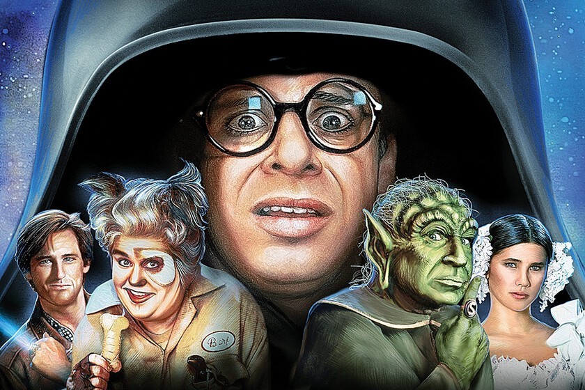 George Lucas impuso una sola condición para que se hiciese Spaceballs… y a Mel Brooks le faltó tiempo para reírse de ella en la propia película