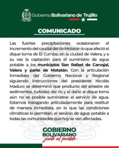 Gobierno de Trujillo ordenó cierre de carretera Trasandina