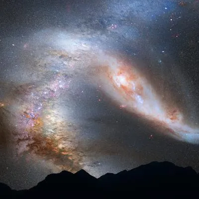 Hay un 50 % de probabilidades de que la galaxia Andrómeda choque con la Vía Láctea, donde se encuentra la Tierra
