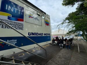 INTT inicia operativos de trámites vehiculares en nueve estados del país