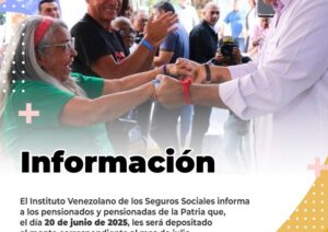 pensión Ivss mes julio - Agencia Carabobeña de Noticias - acn