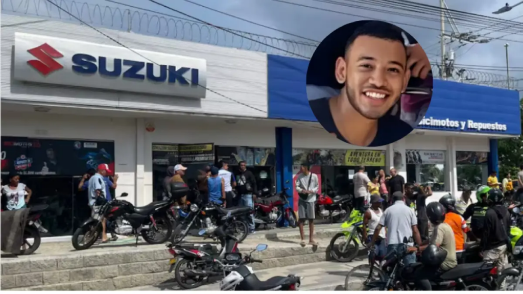 Identifican a los presuntos asesinos del joven que intentó evitar robo en tienda de motos en Barranquilla