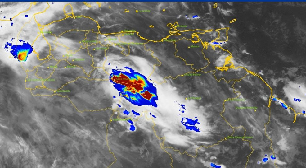Inameh prevé cielo nublado y chubascos en gran parte Venezuela para este #31May