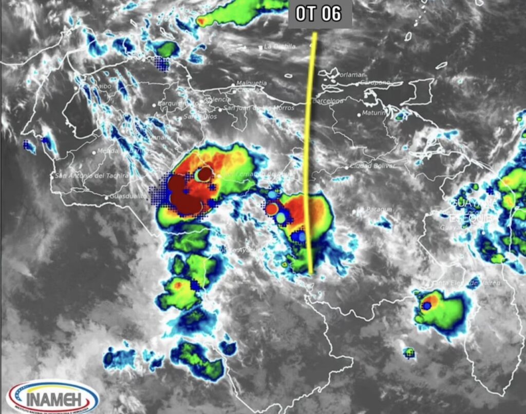 Inameh prevé lluvias de intensidad variable con descargas eléctricas en algunos estados del país este #19Jun