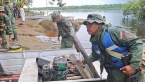 Incautaron materiales usados para minería ilegal en Amazonas