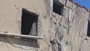 Un dron iraní impacta en un edificio en el norte de Israel sin causar heridos