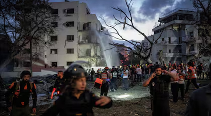 Irán pide la evacuación de Tel Aviv ante nuevos ataques
