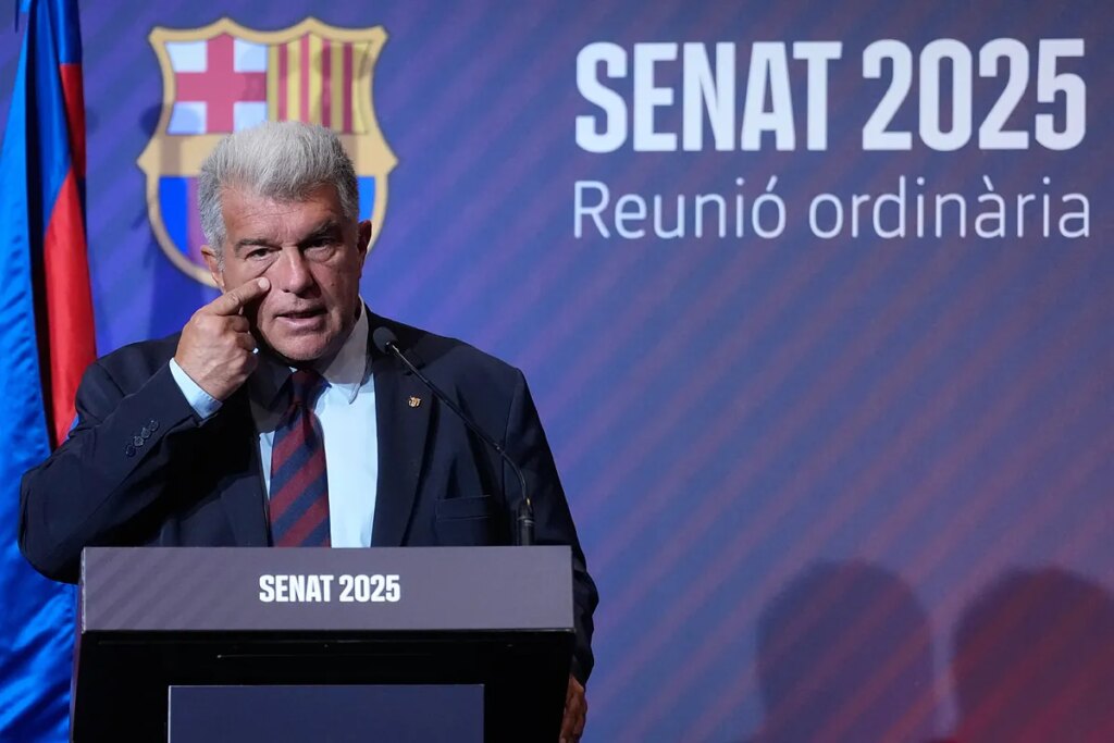 Joan Laporta da por hecha la llegada de Nico Williams