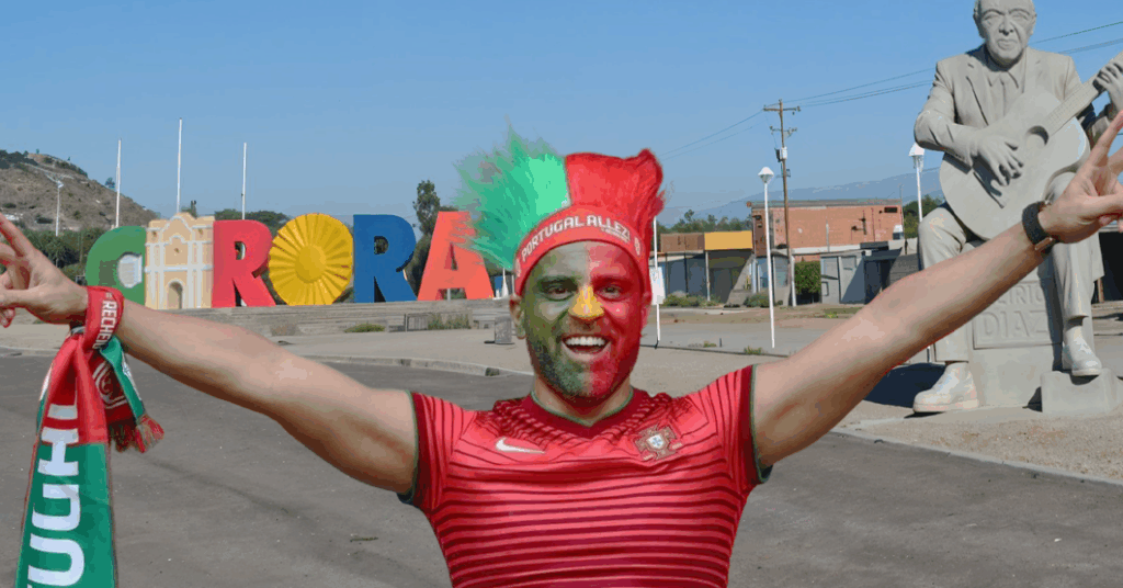 Joven que se enteró ayer de que existía una Nations League celebra que su equipo ganó