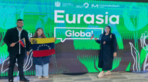 Jóvenes venezolanos brillan en Foro Eurasia Global 2025 en Rusia