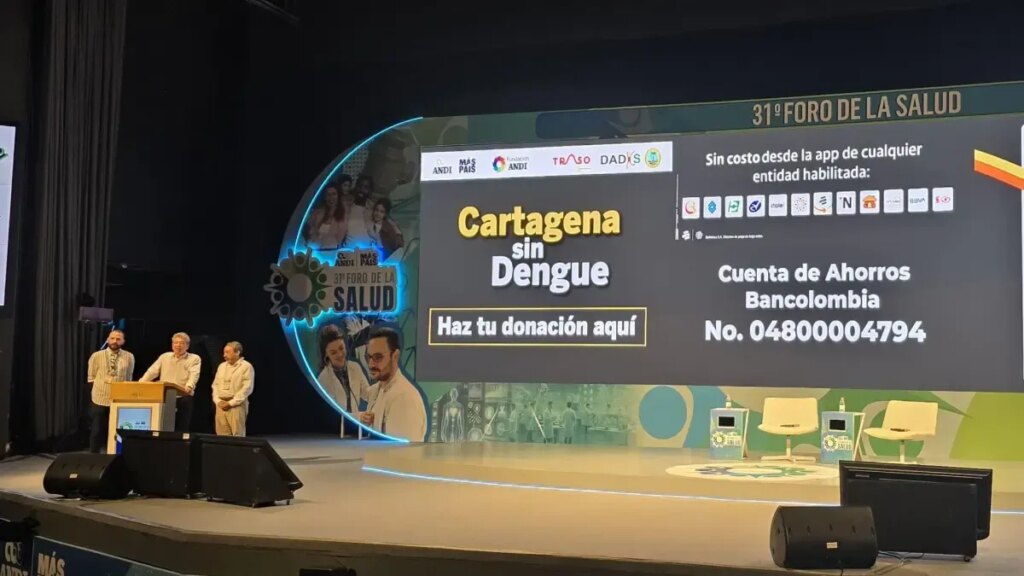 La ANDI financia plan piloto de vacunación contra el dengue en 20 mil niños de Cartagena