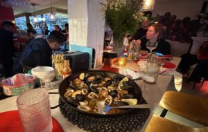 Una paella en La Nacional