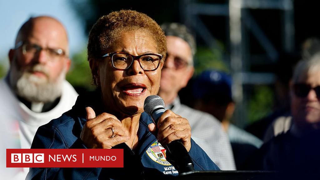La alcaldesa de Los Ángeles, Karen Bass, declara un toque de queda parcial tras 5 días de protestas contra las redadas migratorias