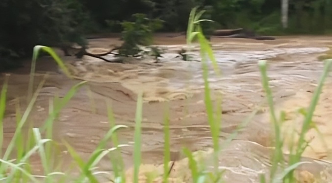 Lluvias dejan comunidades afectadas en municipios Piar y Caroní en Bolívar