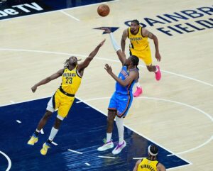 Los Pacers funden a los Thunder y toman ventaja en la serie