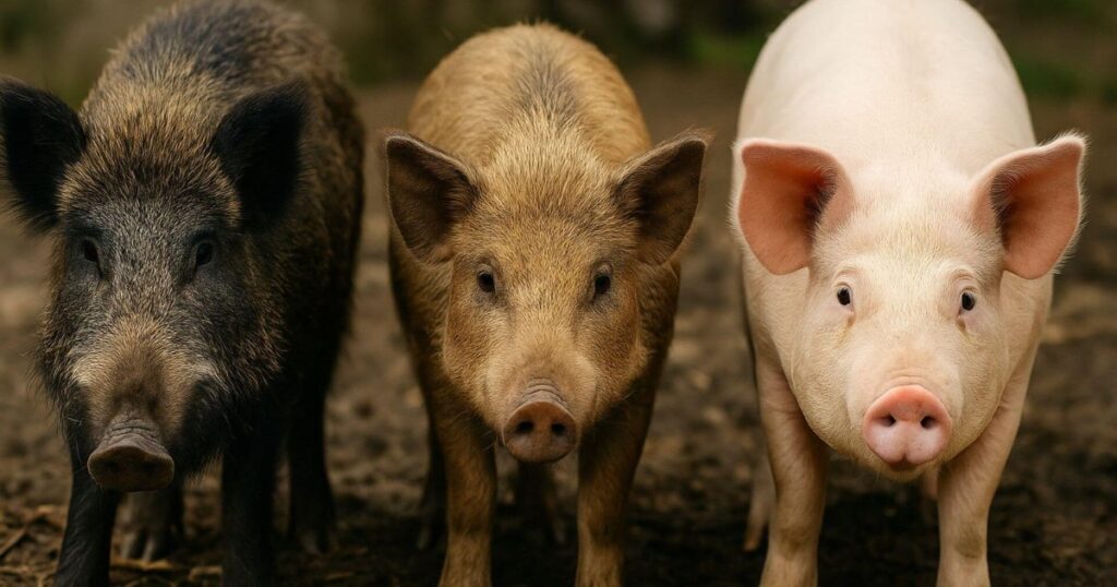Los primeros cerdos se domesticaron hace 8.000 años, según un análisis de dientes fósiles con restos de arroz cocido y otros alimentos humanos
