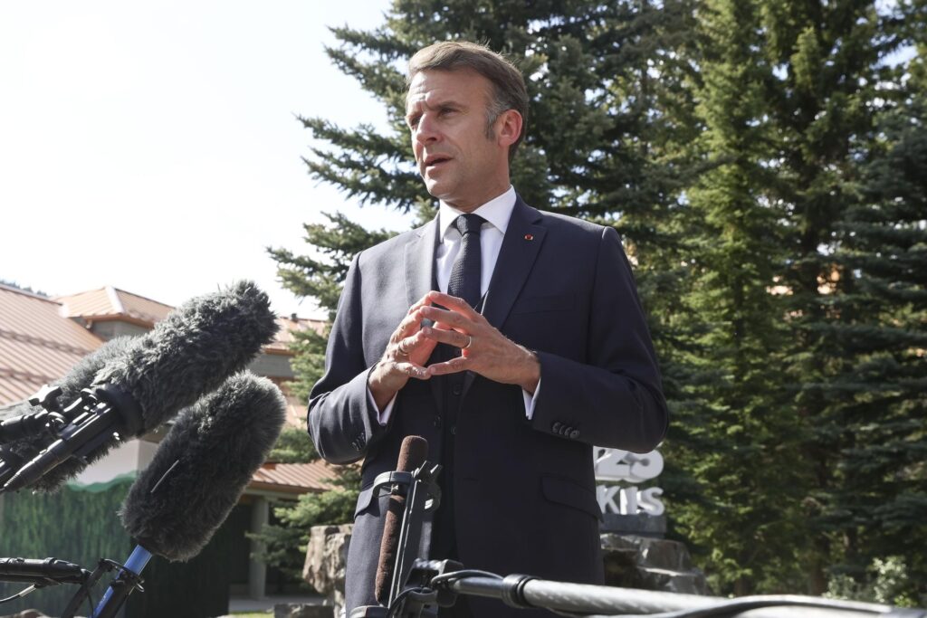 Macron expuso el plan de EEUU en el conflicto entre Israel e Irán