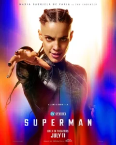 María Gabriela De Faría protagoniza póster de «Superman: Legacy»