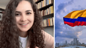 'Me bajo del avión y soy tan feliz'