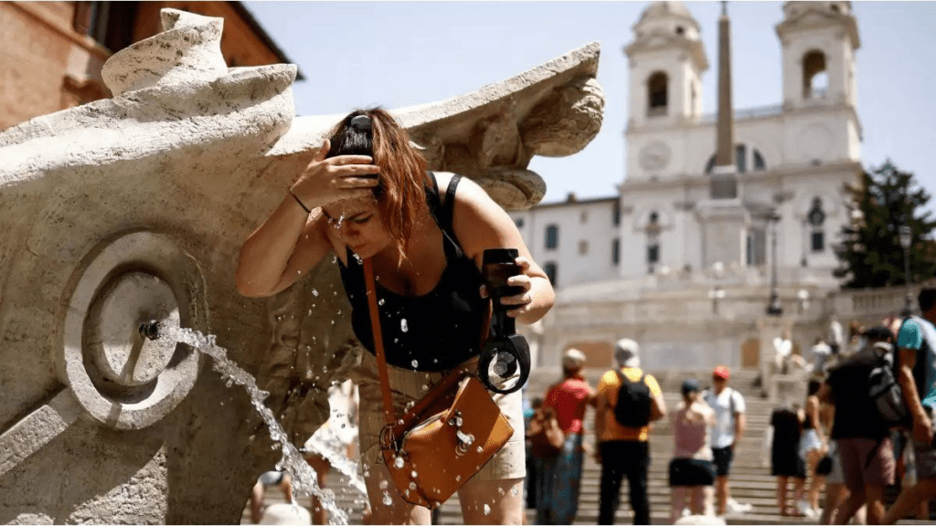 Mientras el frío golpea a la Argentina, Europa arde bajo una intensa ola de calor