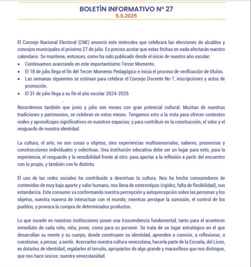 Ministerio de Educación no autoriza la contratación de paquetes de grado