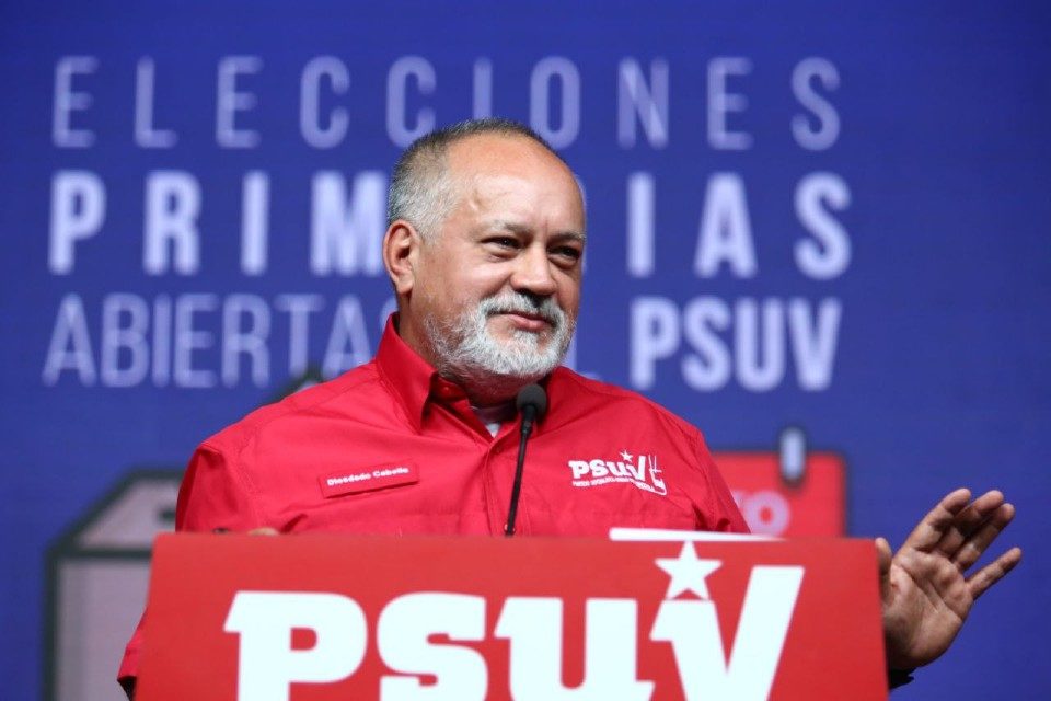 Ministro Diosdado Cabello reiteró que «el chavismo no se divide por una candidatura»