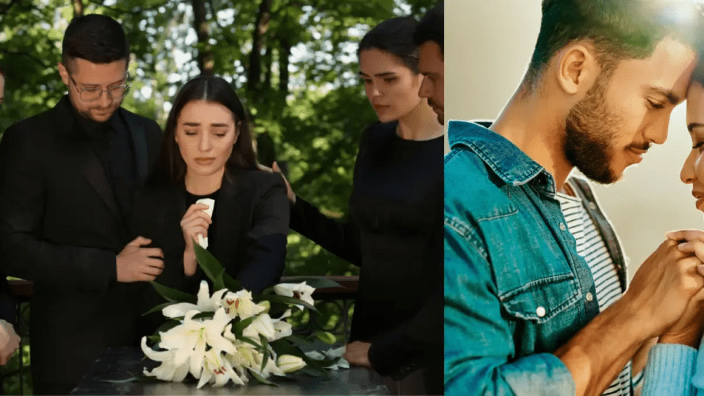 Mujer descubrió que su esposo tenía otra familia durante su funeral