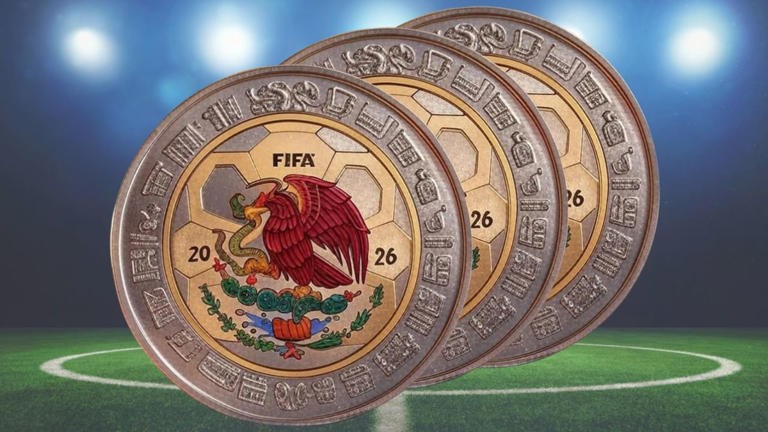 Mundial 2026: lanzan monedas de colección en México y esto es lo que debes saber