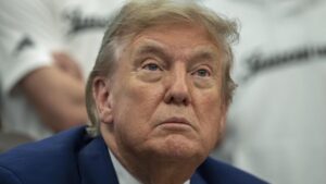 El presidente de Estados Unidos, Donald Trump, durante un encuentro oficial en la Casa Blanca (archivo)