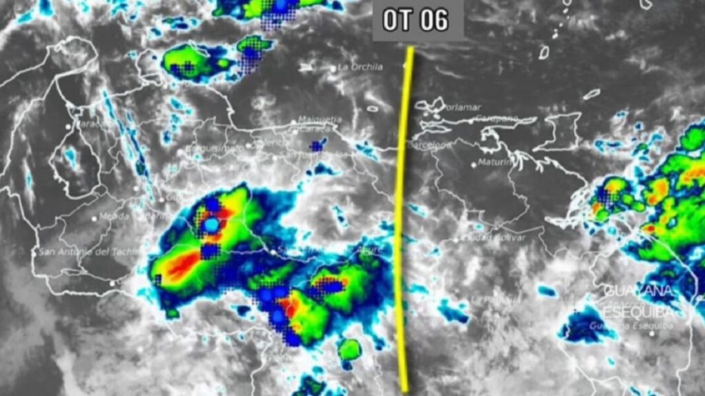 Onda tropical N°6 avanza hacia el centro del país