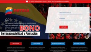 Bono de Corresponsabilidad y Formación - Agencia Carabobeña de Noticias