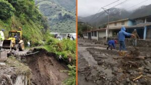 Páramo merideño sigue incomunicado por fuertes lluvias y desbordamientos