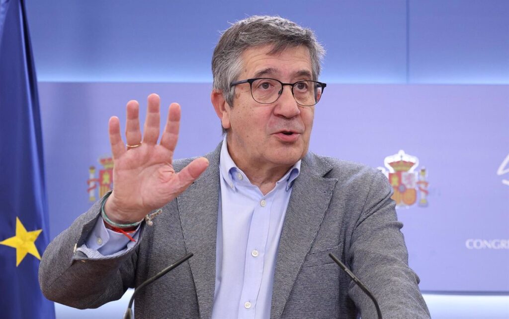 Patxi López garantiza que el PSOE y el propio Santos Cerdán se pronunciarán cuando conozcan el informe de la UCO
