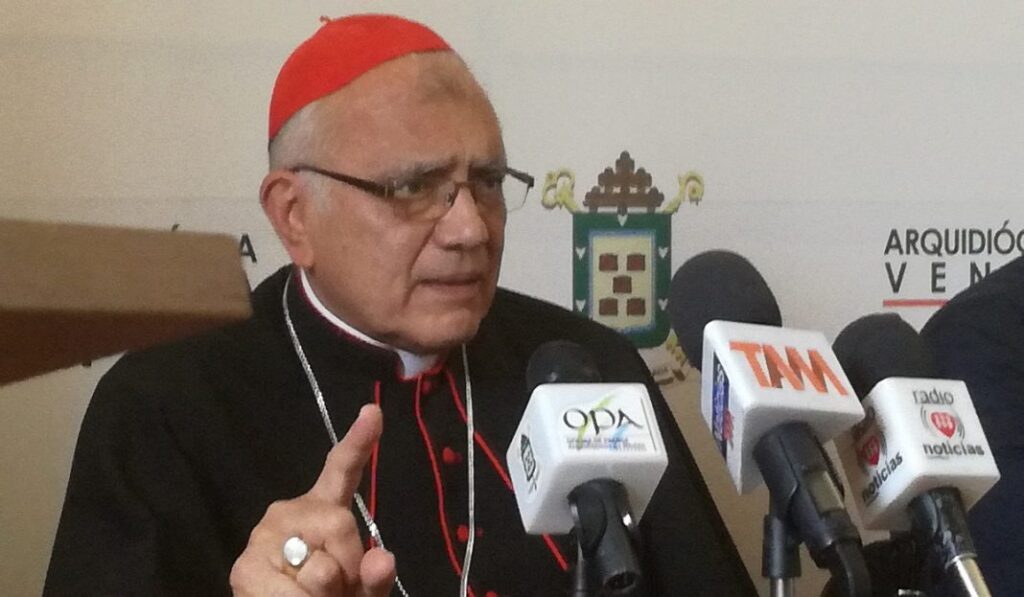 Arzobispo Baltazar Porras aboga por el respeto a los derechos humanos en Venezuela