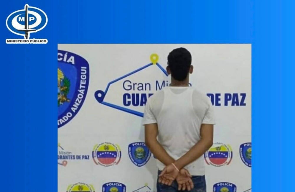 Privado de libertad en Anzoátegui por mantener relaciones e intentar llevarse a una menor de 13 años de su casa