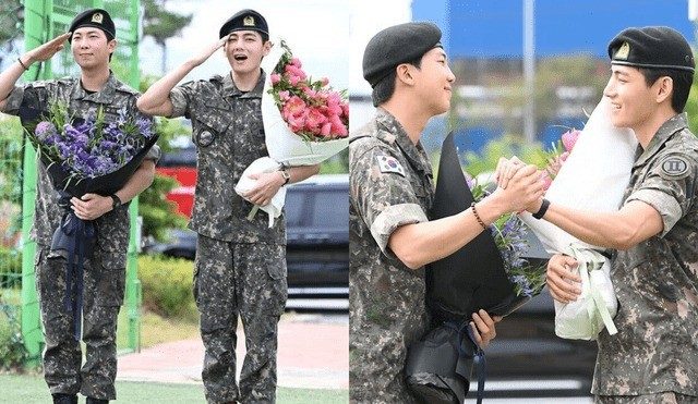 RM y V de BTS concluyen el servicio militar y se preparan para volver a los escenarios - AlbertoNews