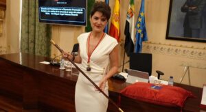 Raquel del Puerto se convierte en la primera presidenta de la Diputación de Badajoz con la igualdad territorial por máxima