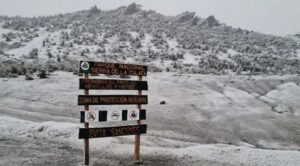 Registran una nevada este sábado en picos del estado Mérida