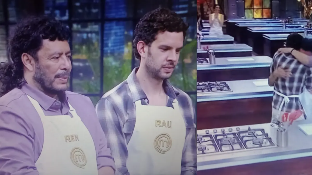 René Higuita y Raúl Ocampo se emocionaron hasta las lágrimas en ‘MasterChef Celebrity 2025’ tras ganar el pin de inmunidad