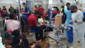 Se intoxican funcionarios de seguridad en estadio Monumental de Maturín