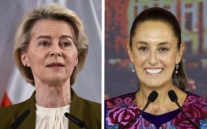 Sheinbaum conversa con Von der Leyen sobre tratado comercial y la invita a México - AlbertoNews