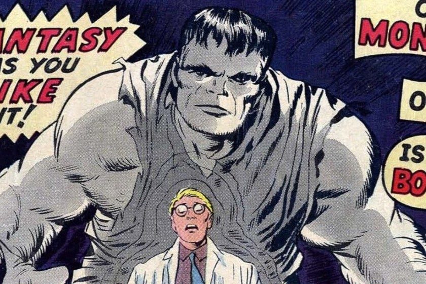 Stan Lee inventó de lo lindo al crear a Hulk y sus transformaciones no dependían de que Bruce Banner se cabrease