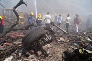 Sube a 279 el número de fallecidos en el accidente del avión Boeing de Air India