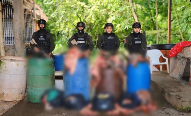 Tres capturados por homicidio y porte ilegal de armas en Granada, Meta