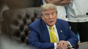 El presidente de Estados Unidos, Donald Trump