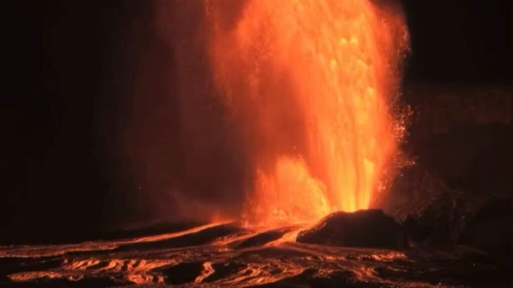 Un volcán de Hawaii entró en erupción 24 veces desde diciembre