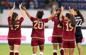 Vinotinto femenina lista para la Copa América