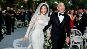 el espectacular vestido de la novia