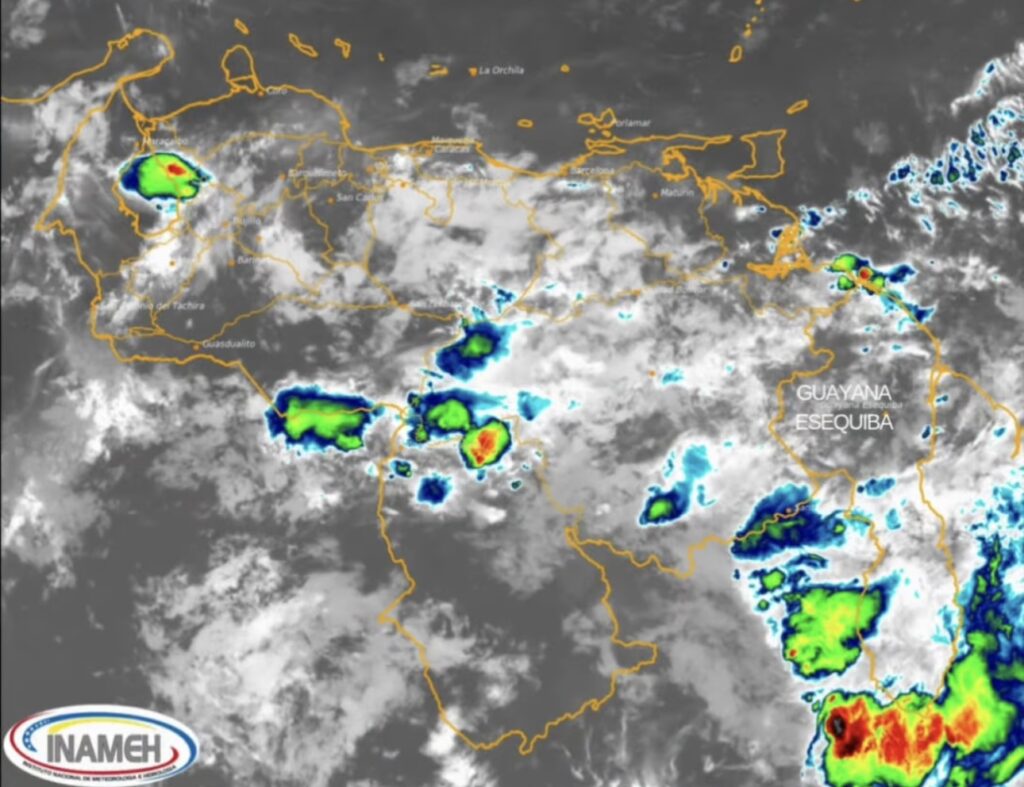 el pronóstico del Inameh para este #8Jun